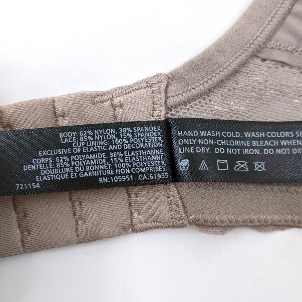 NATORI Bliss Perfection Underwire Contour Bra In Mauve Beige - Picture 7 of 7